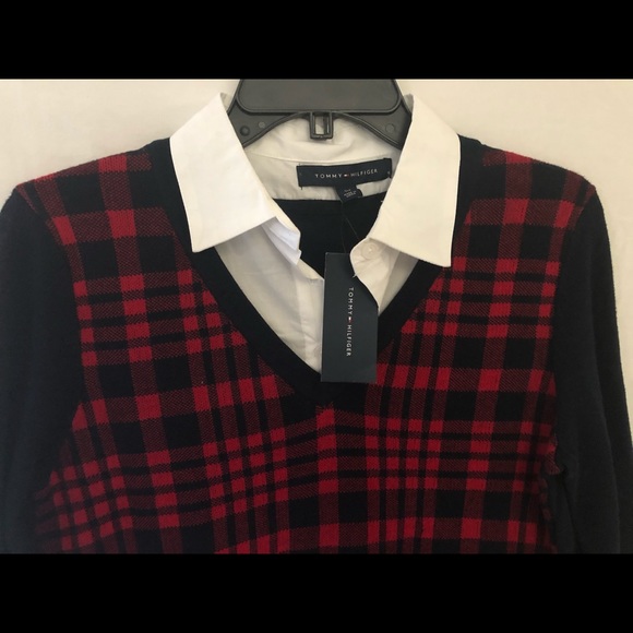 Tommy Hilfiger long sleeved collar shirt combo . - Picture 7 of 8